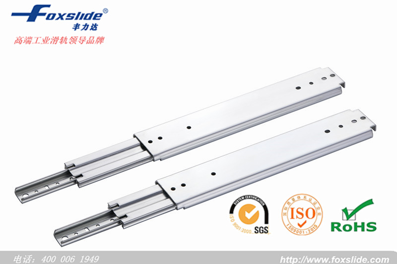 76mm height heavy duty full extention drawer slide