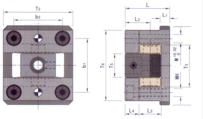 Jinhong Plastic mold components Slider series DTK