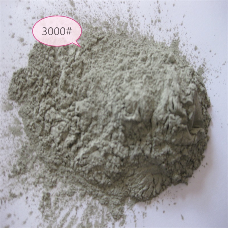 China supplier green silicon carbide powder 3000 for abrasive media
