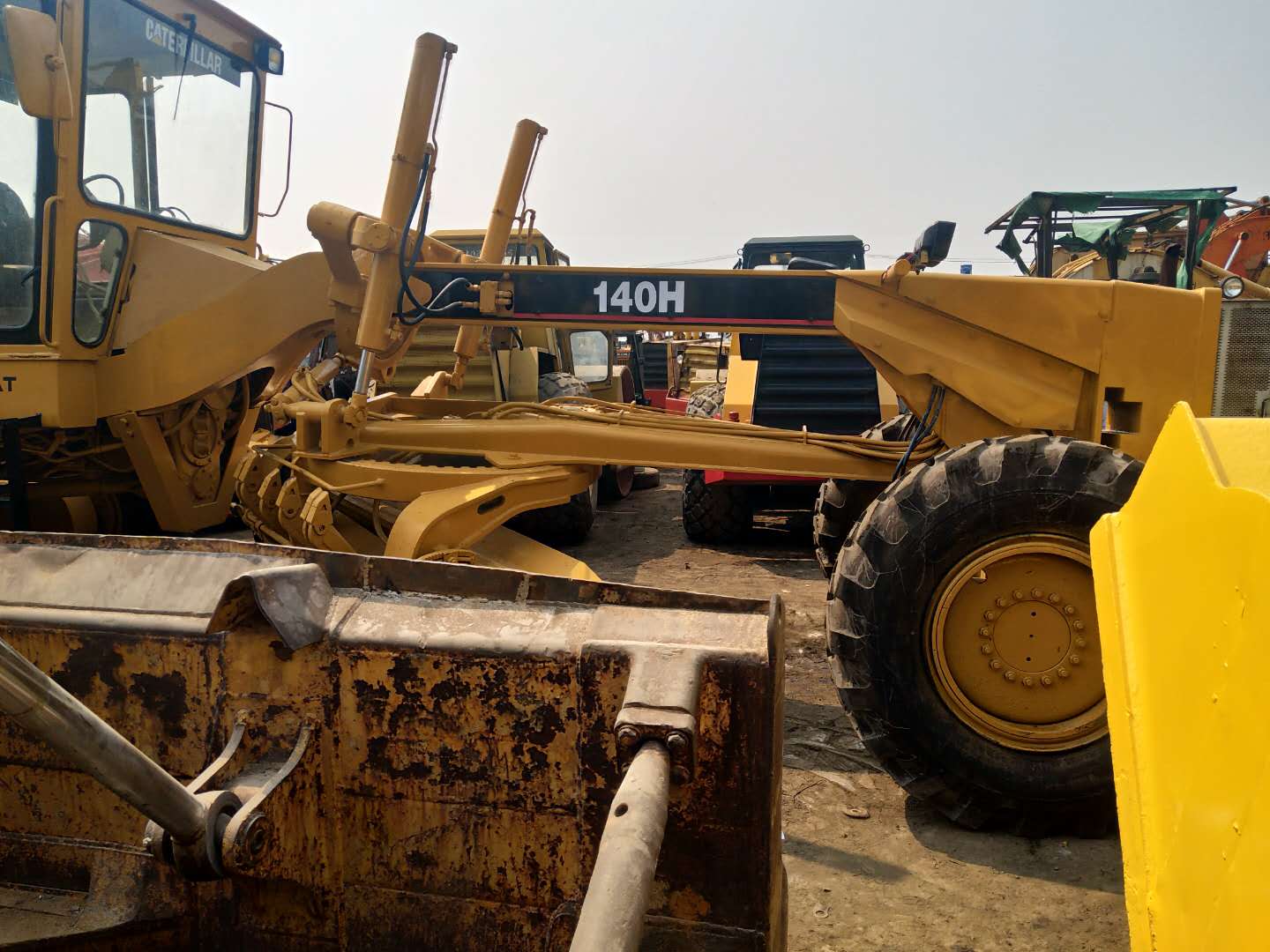 used CAT 140H motor grader caerpillar 140g 140k grader