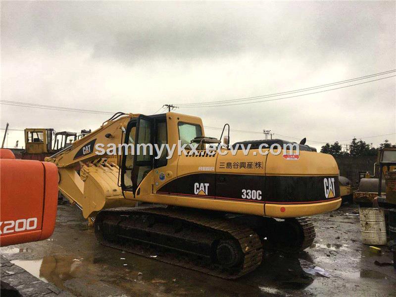 used caterpillar 330c crawler excavator with low price