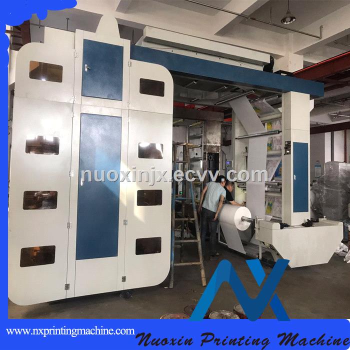 NUOXIN brand 6 colour flexographic printing machine