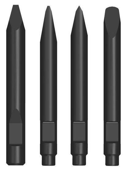Hydraulic Breaker Parts Chisel for Machine Repair Service Caterpillar H30DS H45 H45DS H45s H55Ds H63s H65Ds H70 H70s