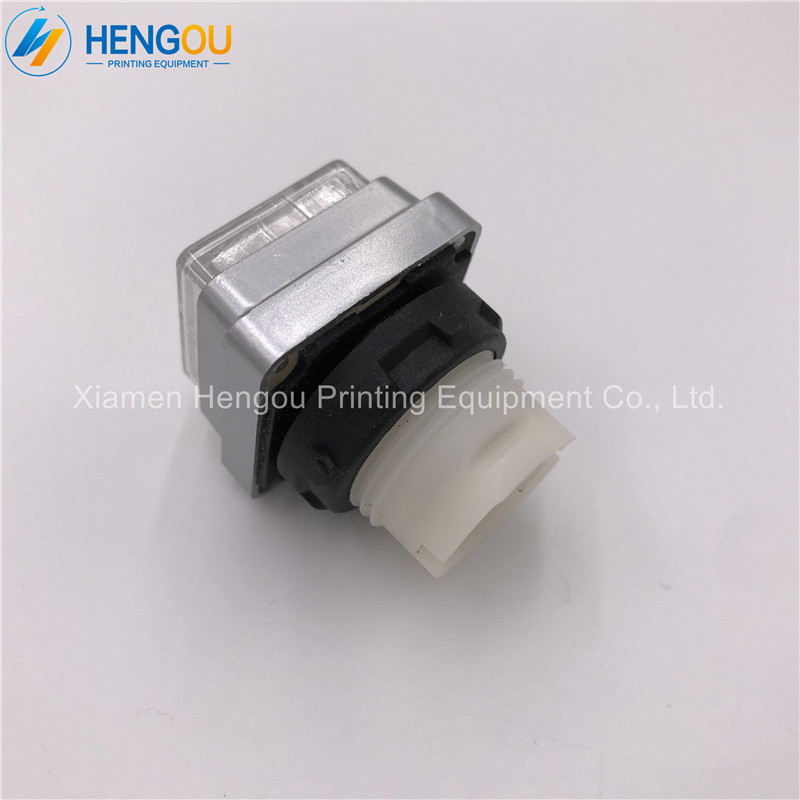 10 pieces Heidelberg for SM102 CD102 SM74 MO GTO air pump ink push button shell 007802321offset spare parts white col