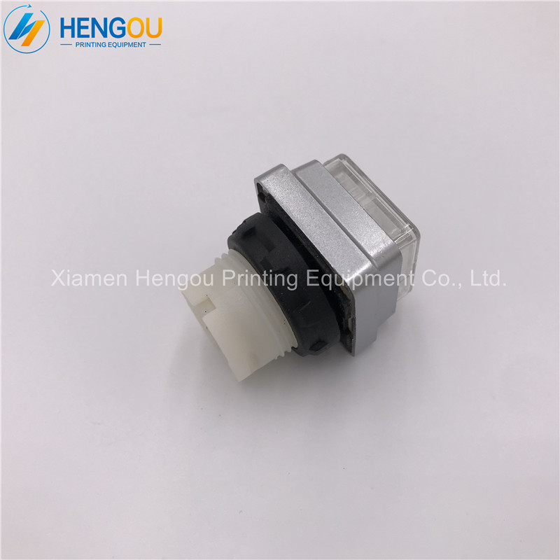 10 pieces Heidelberg for SM102 CD102 SM74 MO GTO air pump ink push button shell 007802321offset spare parts white col