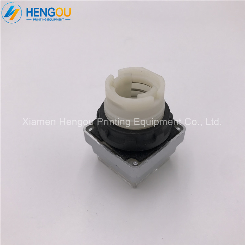 10 pieces Heidelberg for SM102 CD102 SM74 MO GTO air pump ink push button shell 007802321offset spare parts white col