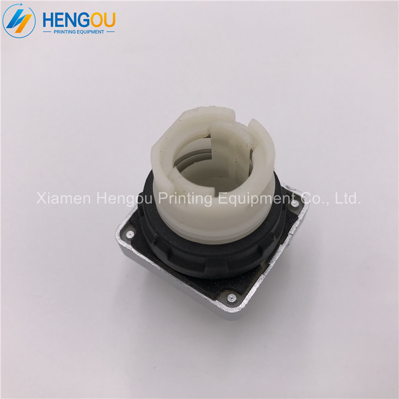 10 pieces Heidelberg For SM102 CD102 SM74 MO GTO air pump ink push button shell 007802321offset spare parts white col