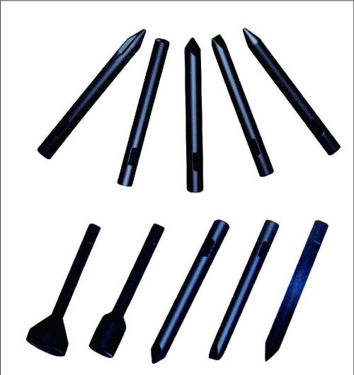 Thailand Construction Machinery MTB Hydraulic Hammer Fitting Rod Drill Chisel MT45 MT36 MT65 MT85 MT95 MT120 MT150