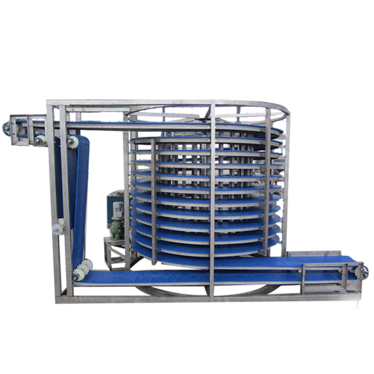 single drum spiral freezer for meat