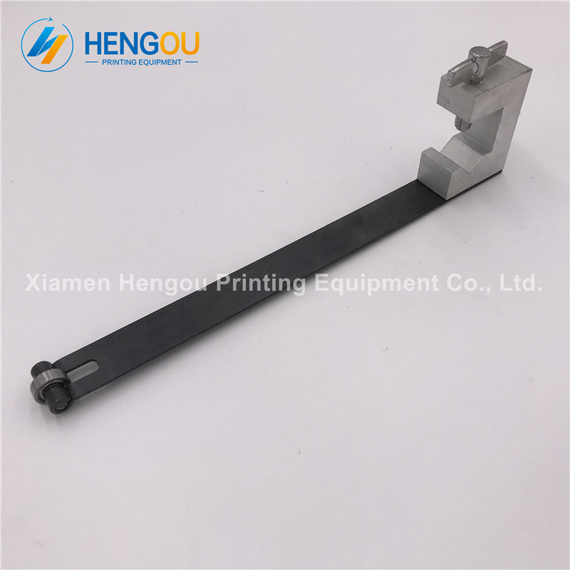 10 Pieces 24x2x7Hcm Heidelberg printing parts length 24cm straight sheet separator with axle