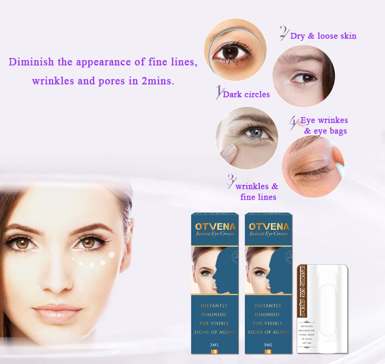 OTVENA OEMODM 3ML Antiwrinkle eye bag removing whitening eye cream