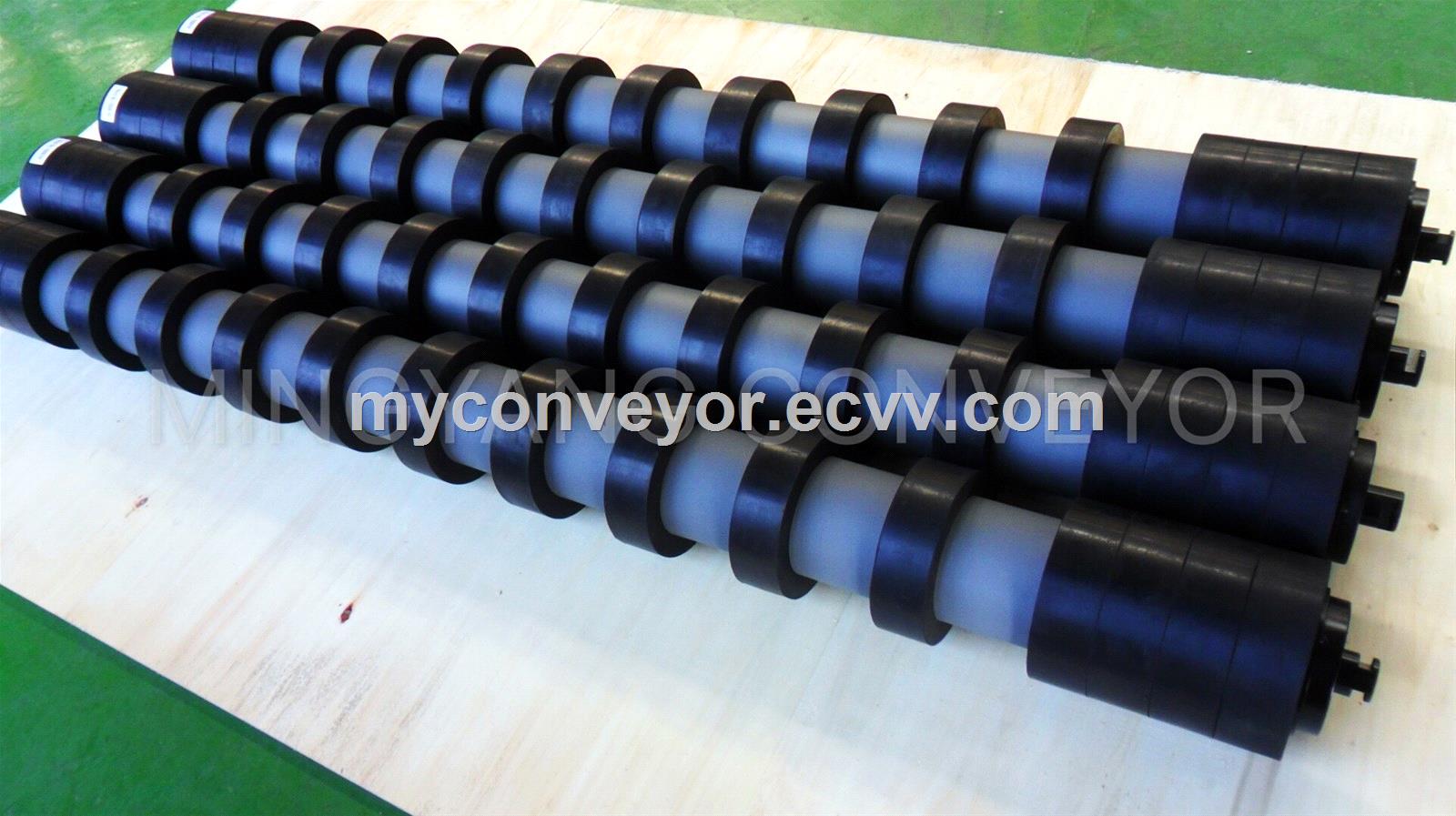 Conveyor Rubber Disc Return Roller RDRT Roller
