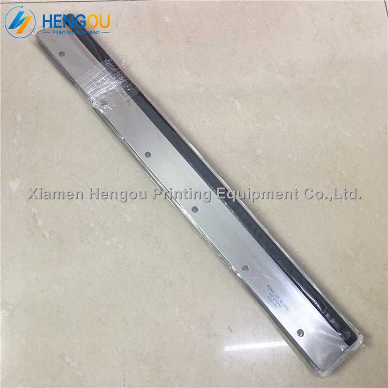 1 Pieces wash up blade for gto52 machine 69010180 heidelberg printing parts size 560x60x05mm 69010180F