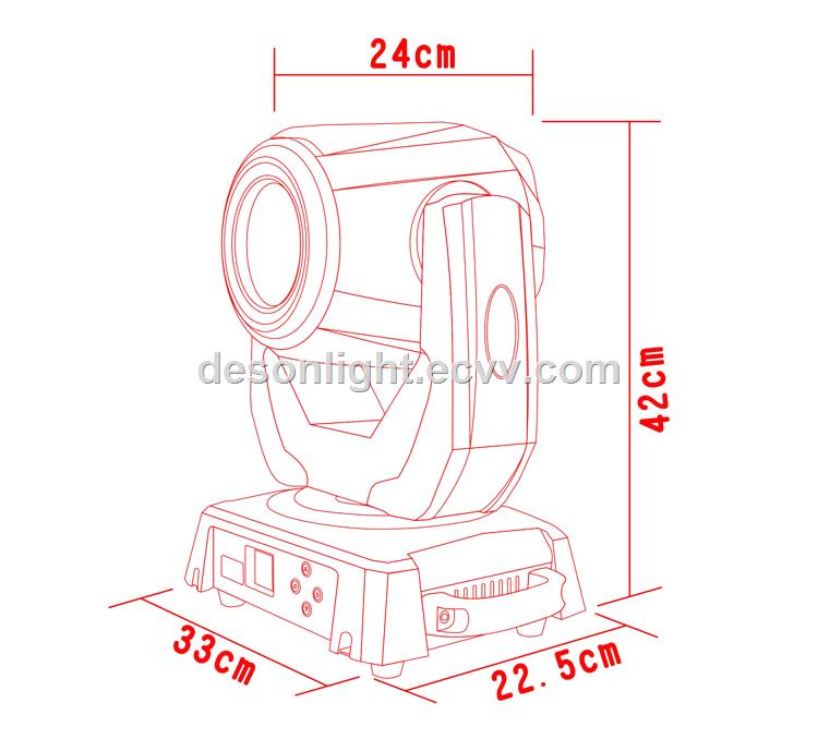 120W 2R moving head beam lights M120