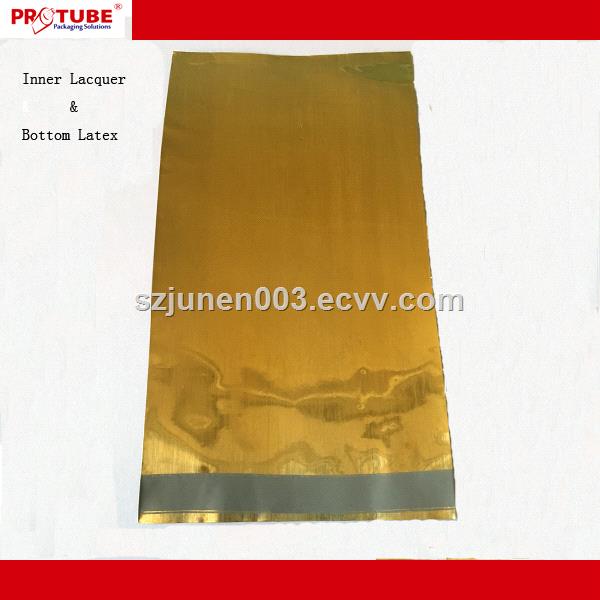 aluminum collapsible hair dye tube