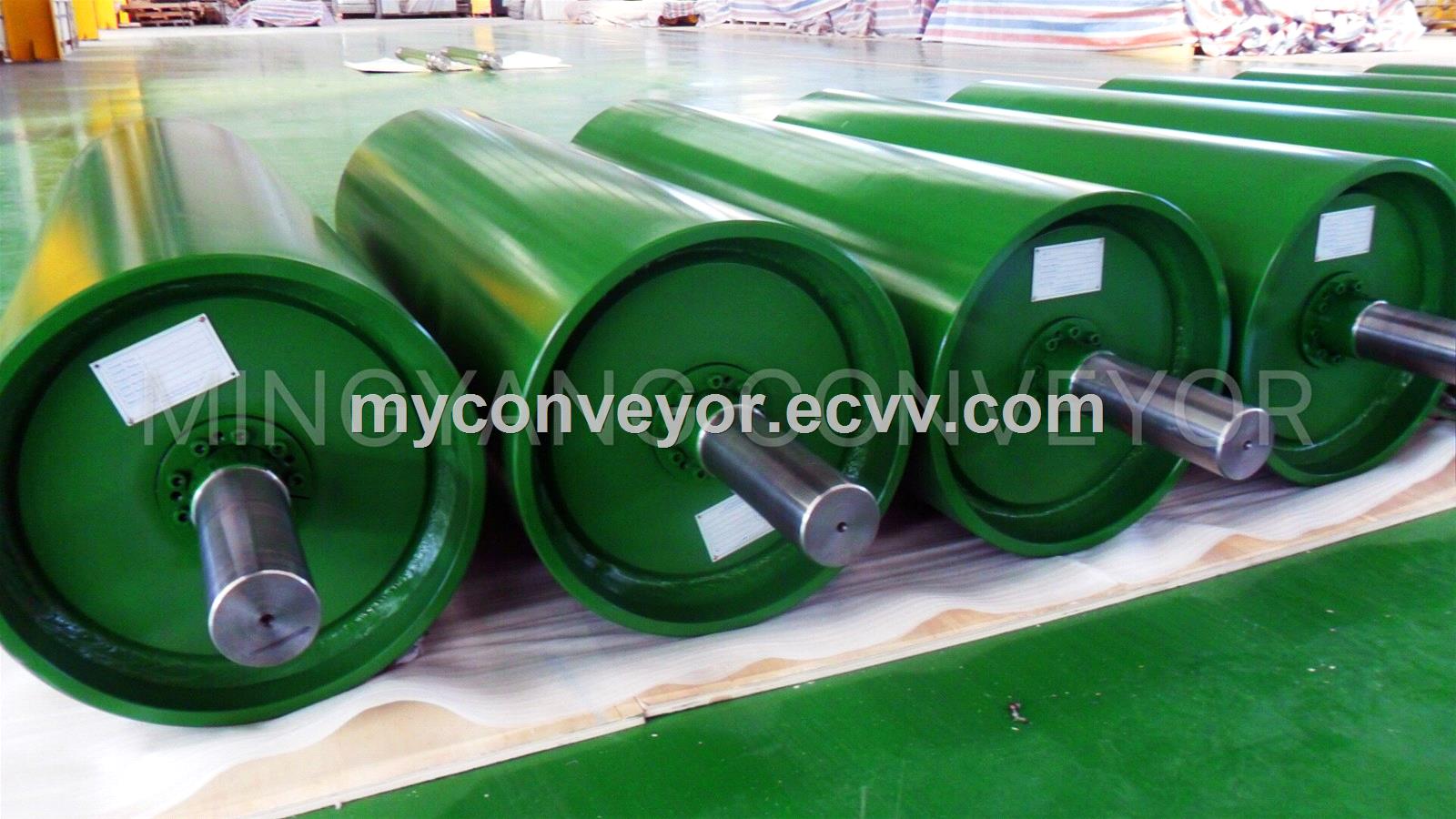 MINGYANG Conveyor pulley conveyor head pulley drive pulley