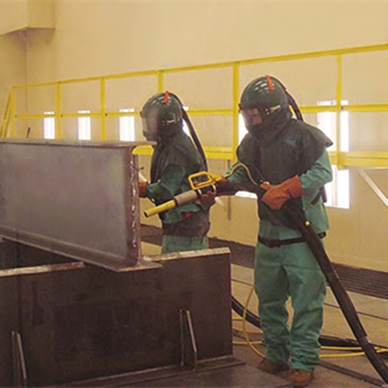 Abrasive Automatic Recycling Sand Blasting Chamber China Manufacturer