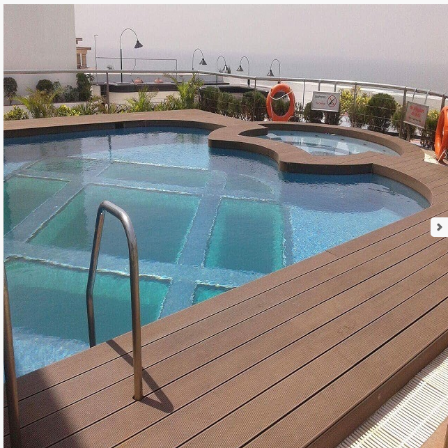 Water proof anti slip garden WPC decking