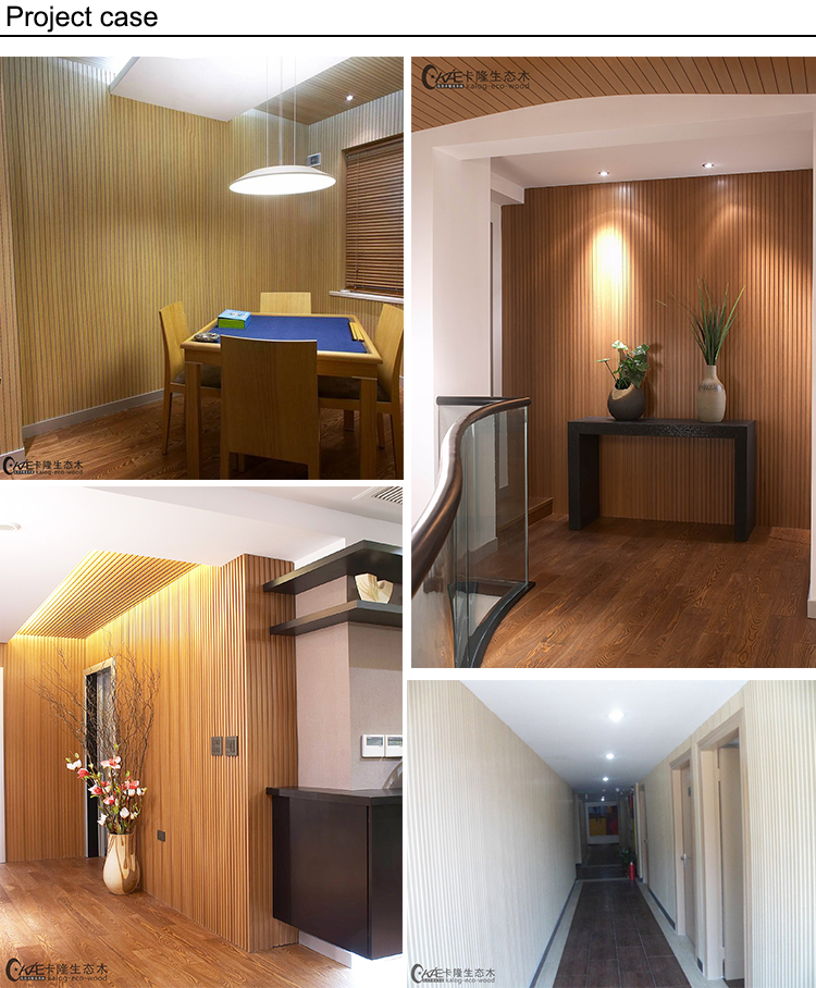 Popular restaurant hotel WPC wall panel