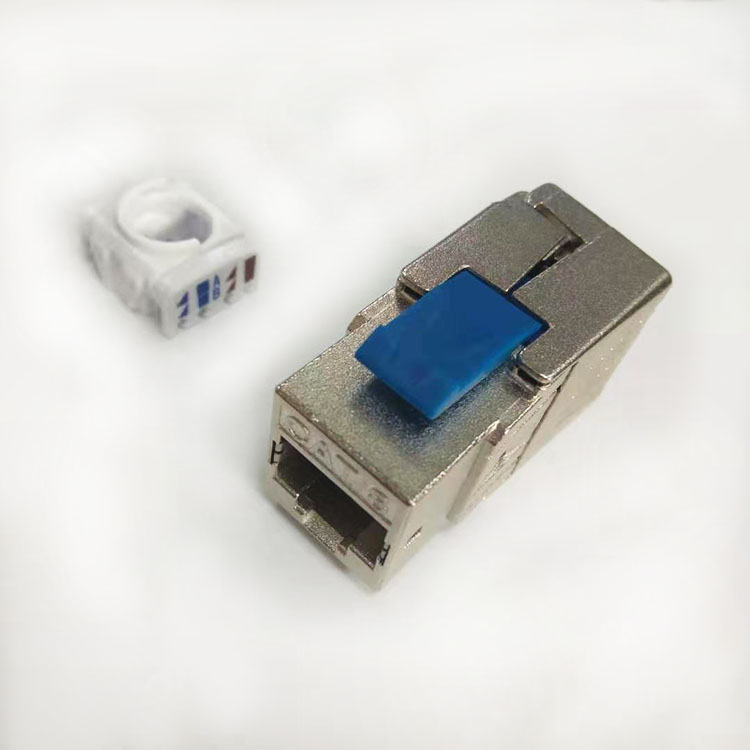 CAT8 keystone Jack SFTP STP RJ45 Female jack
