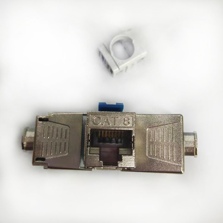 CAT8 keystone Jack SFTP STP RJ45 Female jack