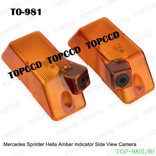 High Qulity Vehicle Side Mount Camera for Sprinter RVs from Topccd TOP981