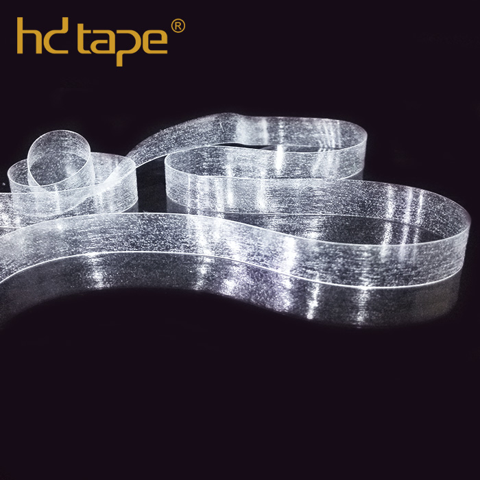 Oeko tex100 high quality clear tpu elastic tape