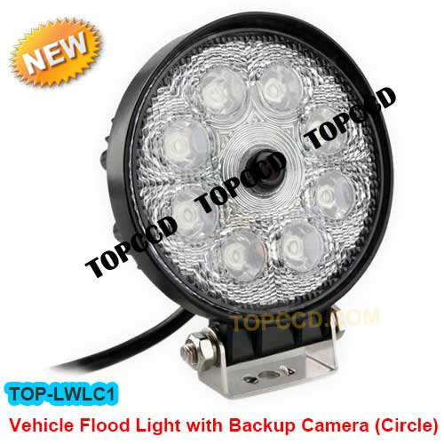 Vehicle LED Working lamp Light Builtin Camera from Topccd TOPLWLC1