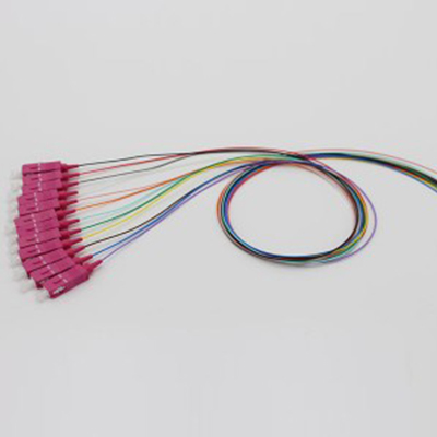 SC UPC 12 Color OM4 Pigtail SC UPC 12 Color OM4 Pigtail