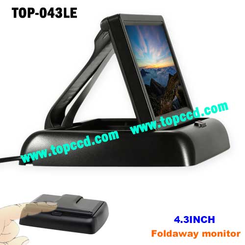 43 Inch Car rear view reversing Popup TFT LCD Monitor from Topccd TOP043LE 43 Inch Car rear view reversing Popup TFT LCD Monitor from Topccd TOP043LE