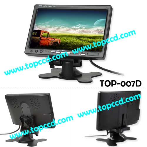 7inch Headrest TFT LCD Digital Monitor from Topccd TOP007D