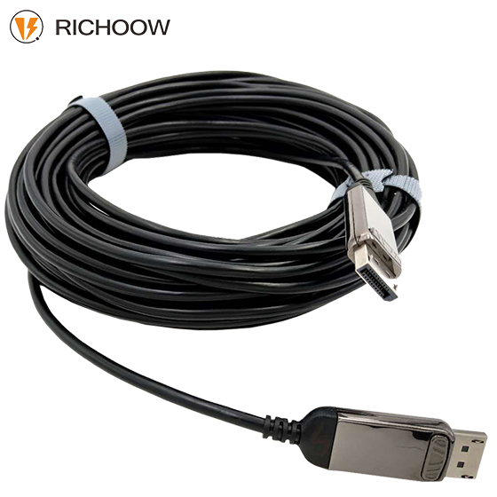 Fiber Optic Cable for Displayport 14 Devices 4K 140hz 8k 60hz 324Gbps Fiber Optic AOC