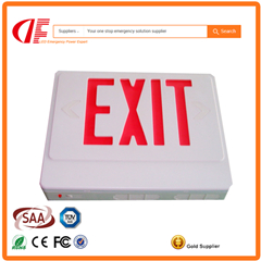High quality DF LED Exit Sign light customized pattens exit light emergency 220v