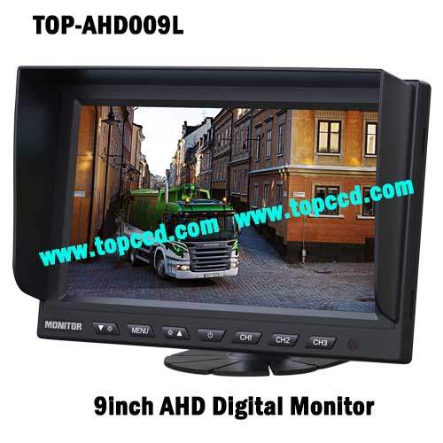 9inch Mobile Safety Vision 960P AHD Monitor for Rear Obversation from Topccd TOPAHD009L