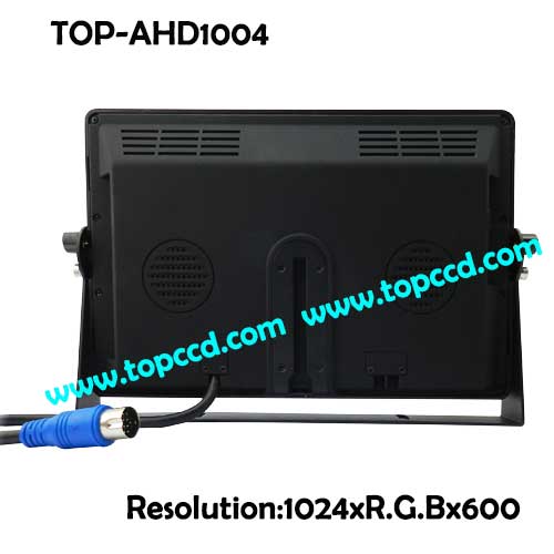 10inch AHD 720P960P Mobile Safety Vision Monitor from Topccd TOPAHD1004