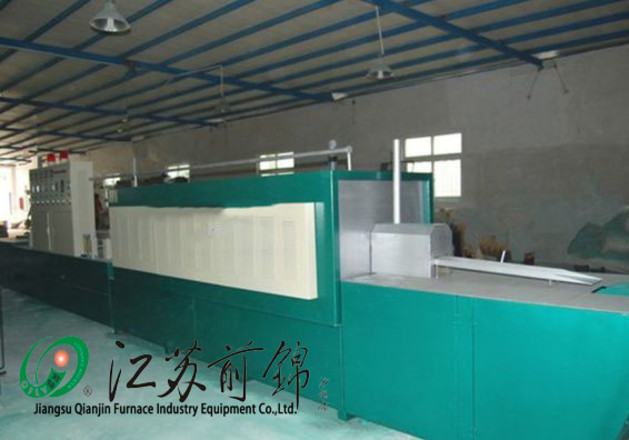 Mesh belt furnace Mesh belt furnace of bright annealing