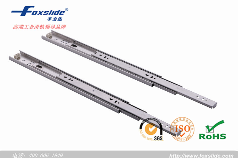 stainless steel full extension drawer slide