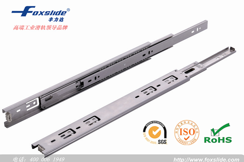 stainless steel full extension drawer slide