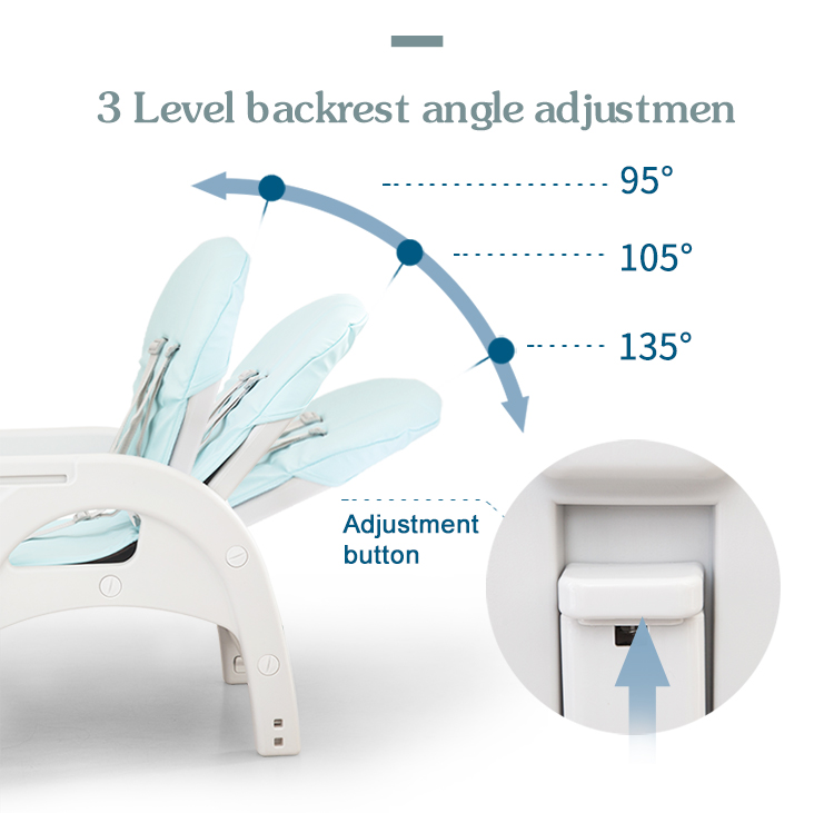 Multifunction 3 in 1 plastic dinner chair baby high chair