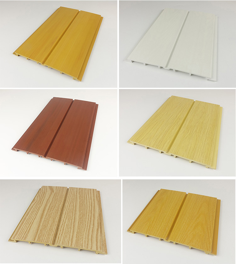 Fire proof shopping mall interior decorative WPC wall panel