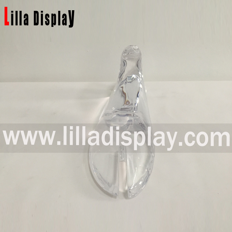 LilladisplayAF1 Roger Viver Use Clear Crystal foot flat shape shoes stand with open toe AF1 size 235cm use for disp