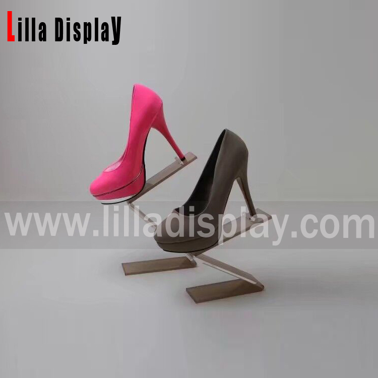 Lilladisplay Retail shoes store fixtures S style shoes display stand SDR08S