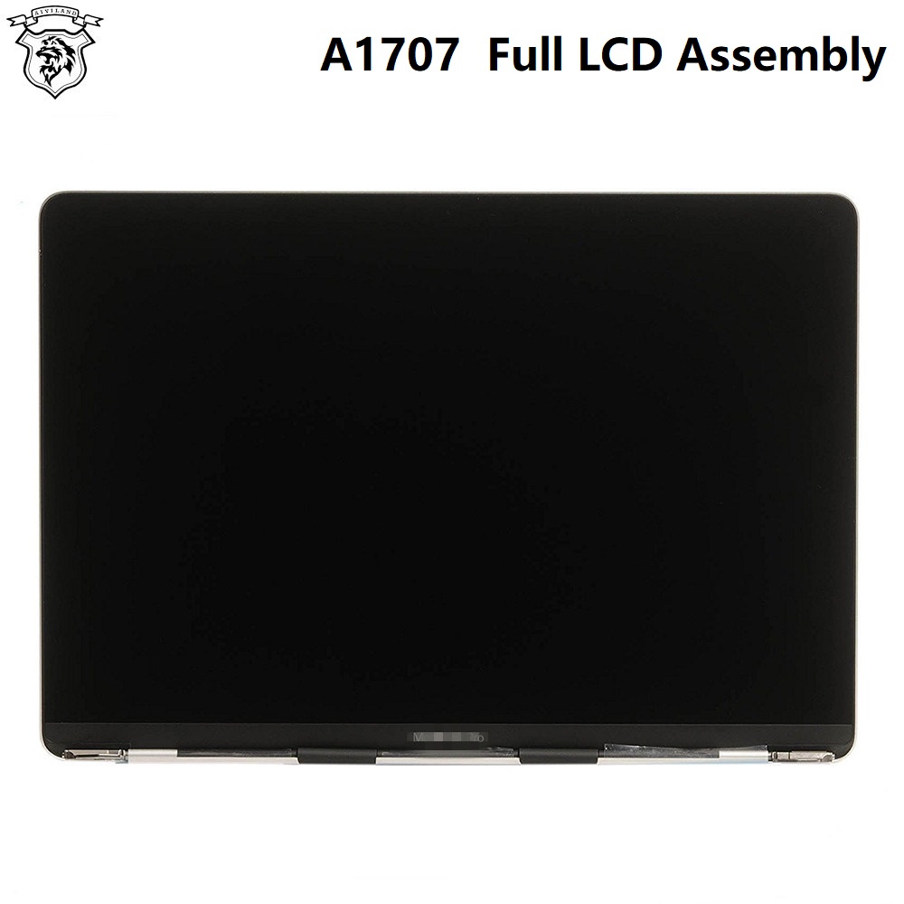 New GREY GRAY SILVER A1707 LCD assembly for Macbook Pro Retina 15 A1707 Display Screen Assembly 66106376 2016 2017