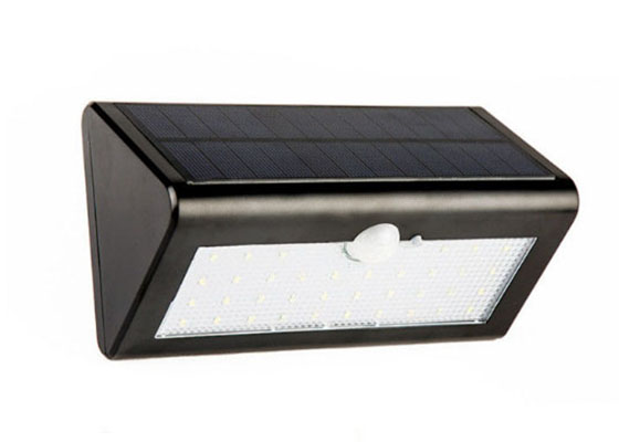 Solar Power PIR Motion Sensor LED Wall Light Outdoor Garden Light Waterproof