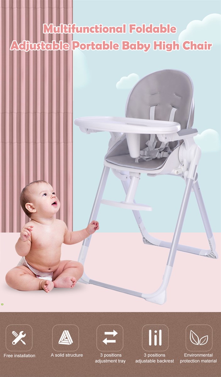 foldable restaurant baby high chair child dining chair