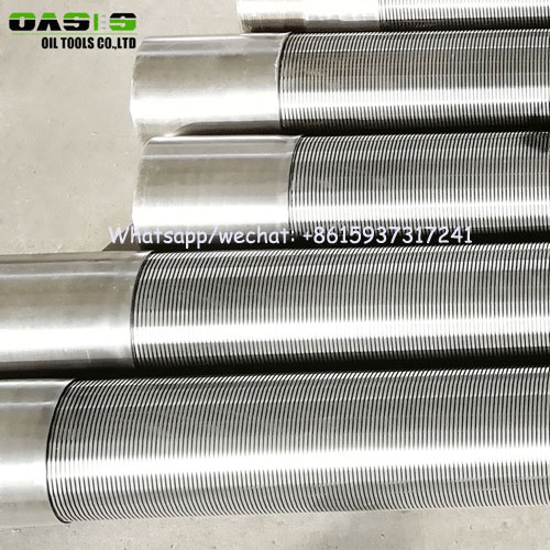 ASTM A312 Stainless Steel Wire Wrapped Rod Based Johnson Screens