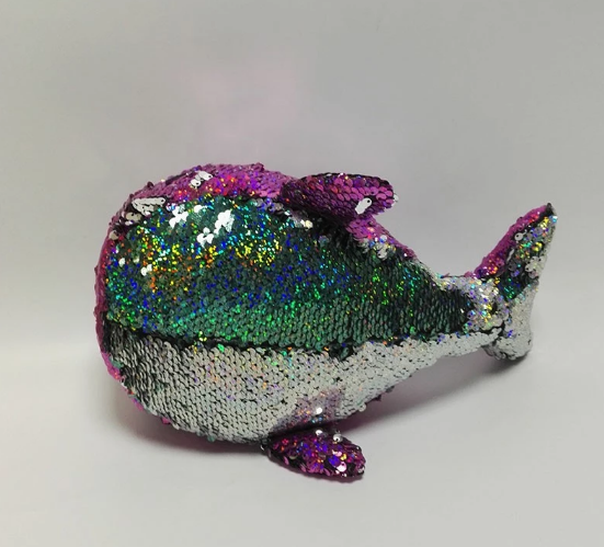 BlingBling customize plush stuffed sequin animal toy