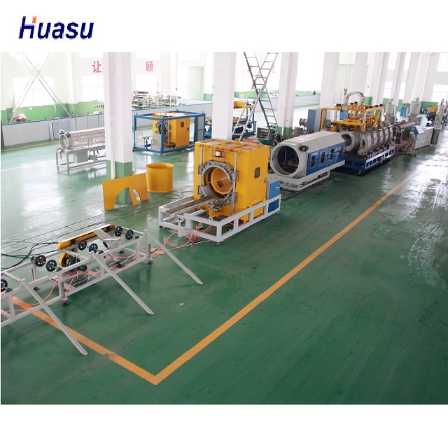 SBG800 HDPEPP Double Wall Corrugated Pipe Extrusion Line