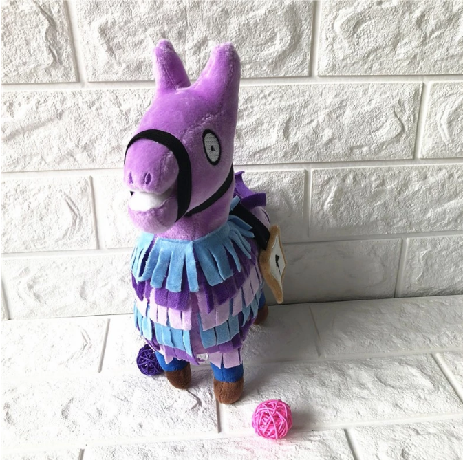 Soft Pony Horse with Colorful Cloth Plush Stuffed Toy