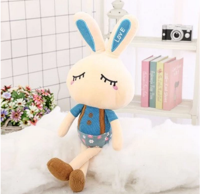 OEM lovely rabbit plush doll toy for children